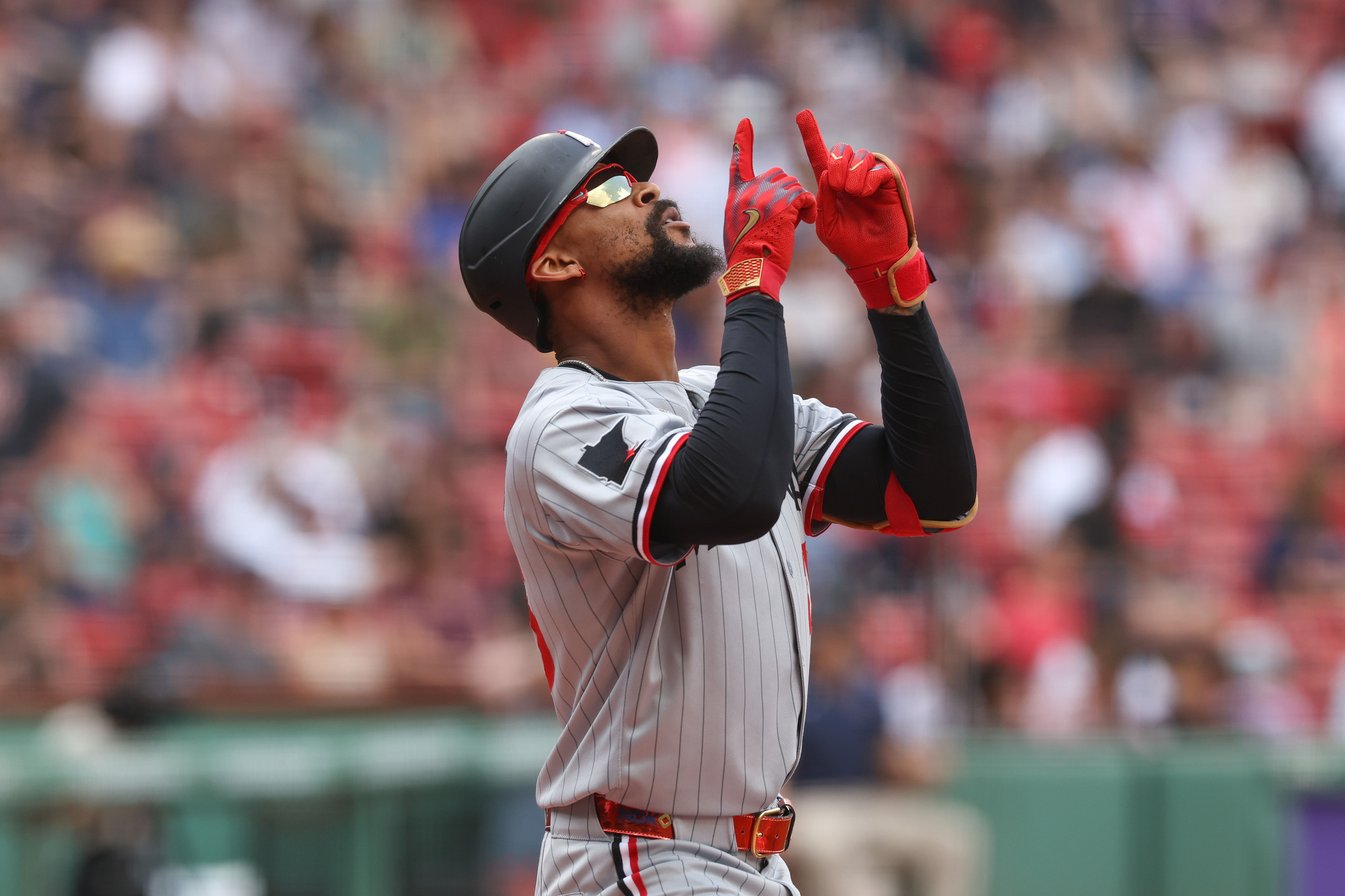 Byron Buxton is locked in at the plate - Source: Imagn